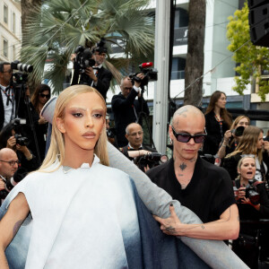 Bilal Hassani - Montée des marches du film « The Apprentice » lors du 77ème Festival International du Film de Cannes, au Palais des Festivals à Cannes. Le 20 mai 2024 © Jacovides-Moreau / Bestimage  Red carpet of the movie « The Apprentice » during the 77th Cannes International Film Festival at the Palais des Festivals in Cannes, France. On may 20th 2024 