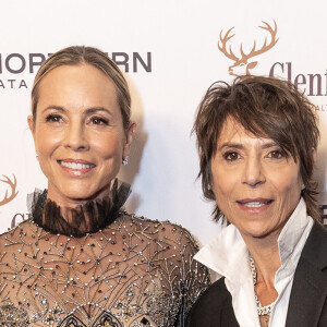 L'actrice et la jurée de "Top Chef" se sont dit 'oui' le 14 mai dernier devant un parterre d'invités VIP tous sur leur 31 pour l'occasion
Maria Bello et Dominique Crenn - Les célébrités à la soirée de gala Time 100 à New York, le 25 avril 2024. 