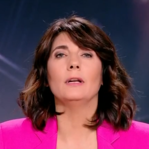 Estelle Denis anime un débat après la diffusion du reportage "Kendji Girac : révélations sur la face cachée du chanteur" sur RMC Story le 20 mai 2024.