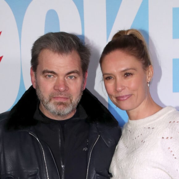 Clovis Cornillac et sa femme Lilou Fogli - Avant-première du film "Choeur de Rocker" au Cinema UGC Normandie à Paris le 8 décembre 2022. © Bertrand Rindoff / Bestimage  