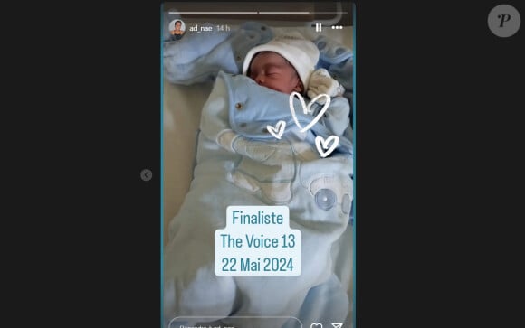 Le bébé d'Adnaé (The Voice 2024) est né