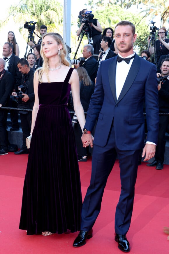 Pierre Casiraghi et sa femme Beatrice Borromeo - Montée des marches du film " Le comte de Monte-Cristo " lors du 77ème Festival International du Film de Cannes, au Palais des Festivals à Cannes. Le 22 mai 2024 © Jacovides-Moreau / Bestimage 