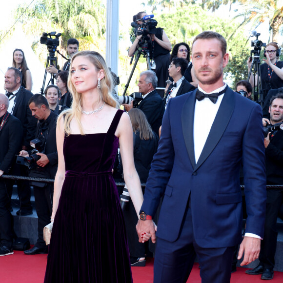 Pierre Casiraghi et sa femme Beatrice Borromeo - Montée des marches du film " Le comte de Monte-Cristo " lors du 77ème Festival International du Film de Cannes, au Palais des Festivals à Cannes. Le 22 mai 2024 © Jacovides-Moreau / Bestimage 