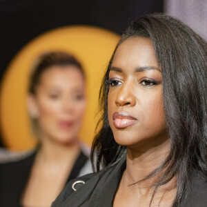 Exclusif - Hapsatou Sy - Première émission "TPMP Elles refont la télé", une version féminine de "Touche pas à mon poste !" sur C8 présentée par H. Sy à Paris. © Jack Tribeca/Bestimage