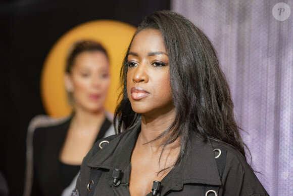 Exclusif - Hapsatou Sy - Première émission "TPMP Elles refont la télé", une version féminine de "Touche pas à mon poste !" sur C8 présentée par H. Sy à Paris. © Jack Tribeca/Bestimage