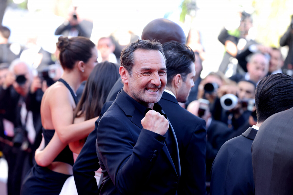 Photo Gilles Lellouche Montée des marches du film « L’amour ouf