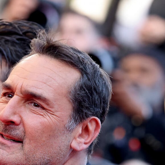 François Civil, Gilles Lellouche - Montée des marches du film « L’amour ouf » lors du 77ème Festival International du Film de Cannes, au Palais des Festivals à Cannes. Le 23 mai 2024 © Jacovides-Moreau / Bestimage