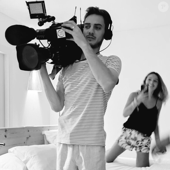 Il a plongé dans une piscine, sans voir qu'il n'y avait pas de profondeur
Loïc et Ophélie lors du tournage de "Mariés au premier regard"