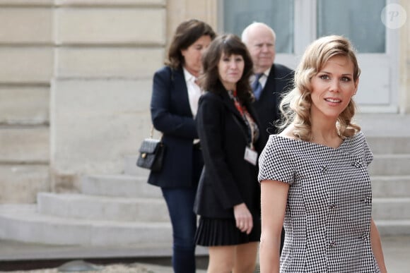 Tiphaine Auzière - Arrivées des personnalités - Cérémonie d'investiture du Président de la République à Paris le 7 mai 2022 © Stephane Lemouton / Bestimage