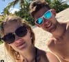 Sur Instagram, le couple s'était affiché
Kristina Mladenovic en vacances aux Maldives avec son compagnon Dominic Thiem (photo postée sur Instagram en novembre 2018).