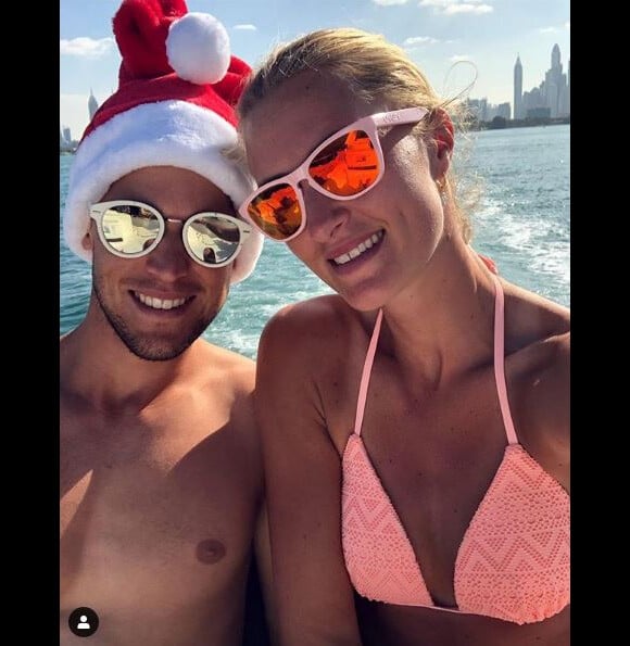 pour des moments à deux idylliques
Kristina Mladenovic et Dominic Thiem à Dubaï pour Noël le 25 décembre 2018.