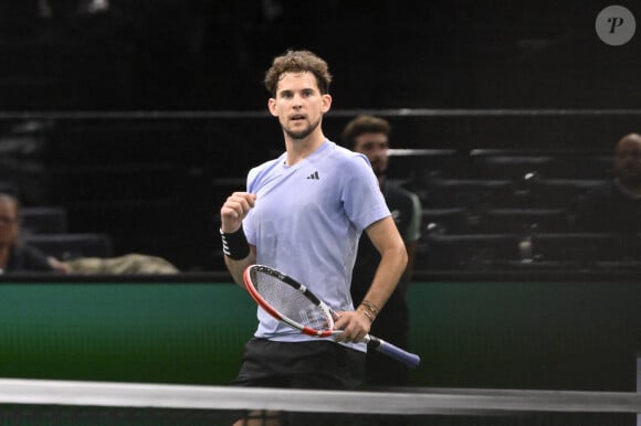 Dominic Thiem - Allemagne - Open de tennis Rolex Paris Master à l'Accor Arena à Paris le 30 octobre 2023.