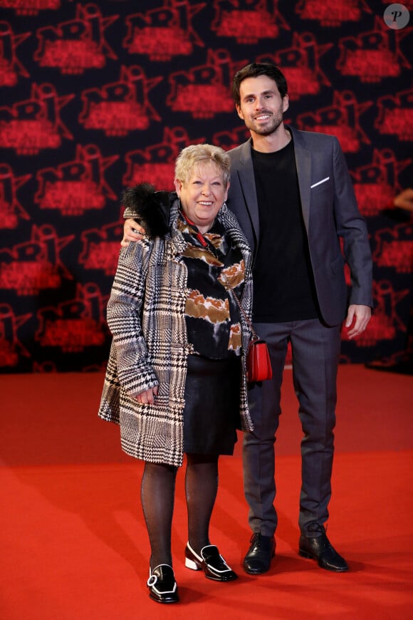 Arthur Lombard et Danielle (Stidio Danielle) lors de la 23ème édition des NRJ Music Awards 2021 au Palais des Festivals de Cannes, le 20 novembre 2021. © Dominique Jacovides/Bestimage 