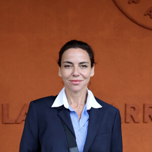 Sandra Sisley au village lors des Internationaux de France de tennis de Roland Garros 2024, à Paris, France, le 1er juin 2024. © Jacovides-Moreau/Bestimage 