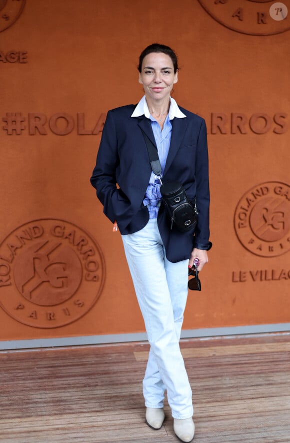 Sandra Sisley au village lors des Internationaux de France de tennis de Roland Garros 2024, à Paris, France, le 1er juin 2024. © Jacovides-Moreau/Bestimage 