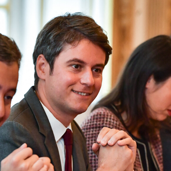 Le premier ministre réunit les membres du Gouvernement pour un séminaire gouvernemental de travail sur l'écologie, à Matignon le 30 mai 2024. © Firas Abdullah / Pool / Bestimage 