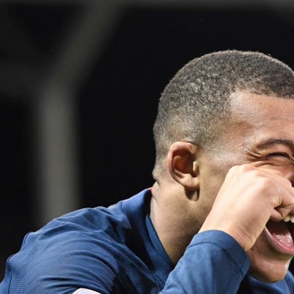 Kylian Mbappé lors du match de Ligue 1 "Dijon - PSG (2-1)" au Stade dijonnais Côte d'Or. Dijon, le 1er novembre 2019.