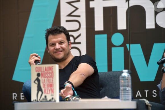 Guillaume Musso lors du 1er Forum Fnac Livres organisé au Carreau du Temple à Paris, le 2 septembre 2016.