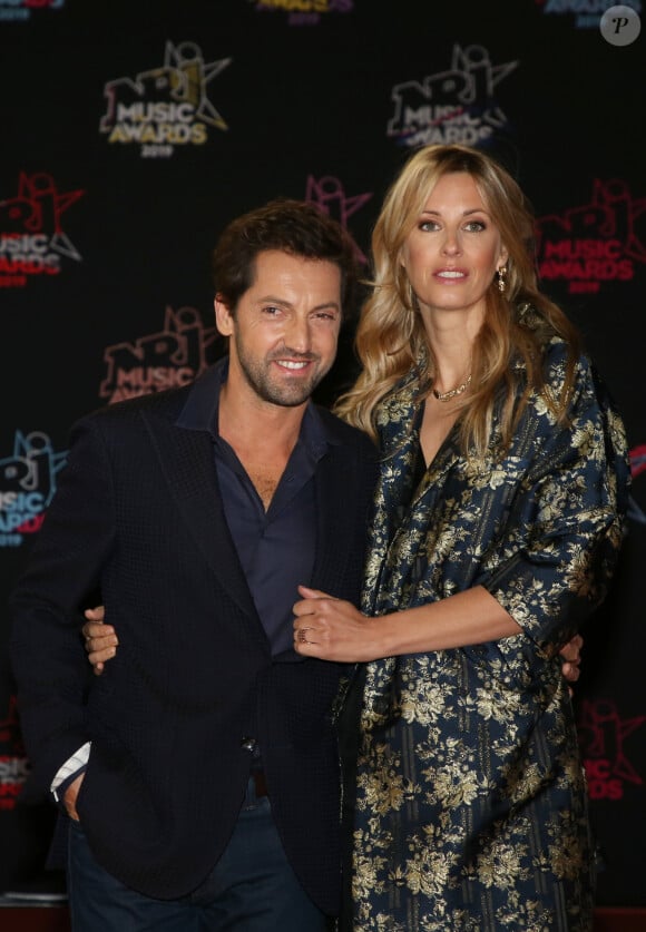 Frédéric Diefenthal et sa femme Stéphanie - 21ème édition des NRJ Music Awards au Palais des festivals à Cannes le 9 novembre 2019. © Dominique Jacovides/Bestimage 