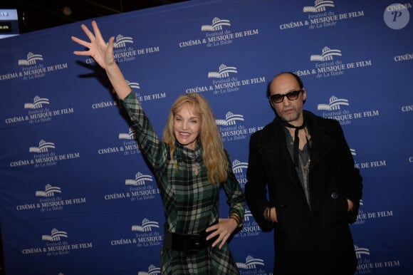 Arielle Dombasle, Nicolas Ker - Première du film "A deux heures de Paris" lors de la 5ème édition du Festival du cinéma de La Baule le 8 novembre 2018. © Rachid Bellak/Bestimage