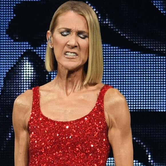 Et d'effectuer des tâches du quotidien.
Céline Dion en concert à l'American Airlines Arena dans le cadre de sa tournée "Courage World Tour" à Miami, le 17 janvier 2020. Céline Dion a rendu hommage à sa mère Thérèse Dion décédée le jour même.