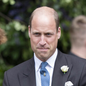 Le prince William, prince de Galles - Mariage du duc de Westminster, Hugh Grosvenor, et Olivia Henson en la cathédrale de Chester, Royaume Uni, le 7 juin 2024. © GoffPhotos/Bestimage 