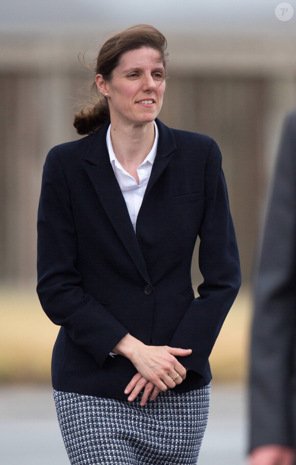 Maria Teresa Turrion Borrallo, la nounou de George, Charlotte et Louis, doit donc se plier à ces règles.
Maria Teresa Turrion Borrallo, le 7 avril 2014.