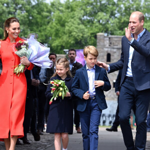 George et Charlotte, le 4 juin 2022.