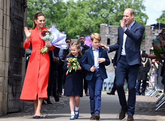 George et Charlotte, le 4 juin 2022.