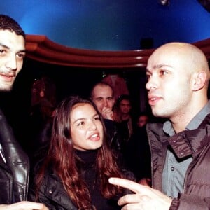 Ramzy, Séverine Ferrer et Eric Judor - Soirée Ennemi d'Etat, Planet Hollywood