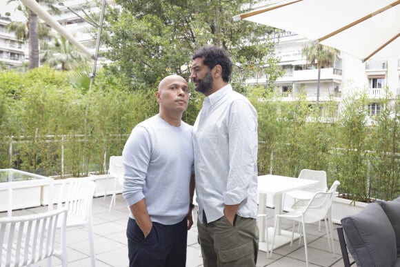 Eric et Ramzy se sont confiés sur leur amitié.
Exclusif - Rendez-vous avec Eric Judor et Ramzy Bedia lors de l'émission Brut Officiel au 76ème Festival de Cannes. © Jack Tribeca / Bestimage 
