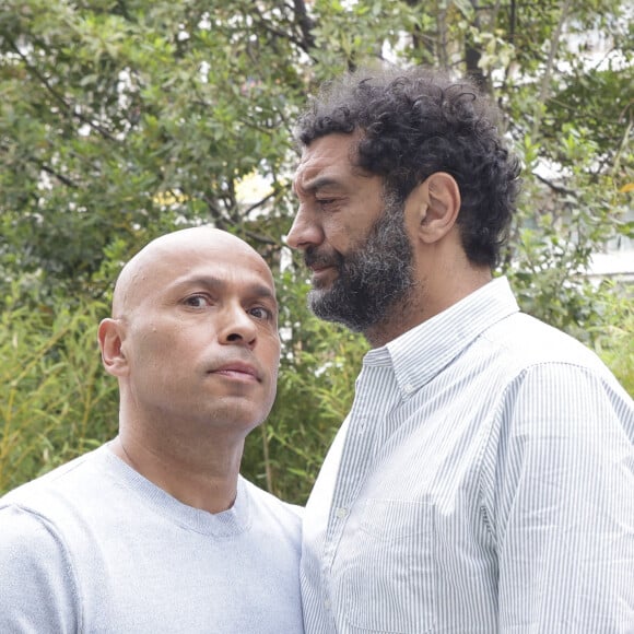 Eric et Ramzy se sont confiés sur leur amitié.
Exclusif - Rendez-vous avec Eric Judor et Ramzy Bedia lors de l'émission Brut Officiel au 76ème Festival de Cannes. © Jack Tribeca / Bestimage 