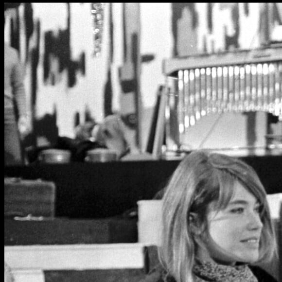 Jacques Dutronc et Françoise Hardy en 1967 (archive)