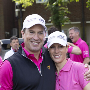 Peter Phillips et Zara Tindall - Tournoi de golf des célébrités, Belfry Golf Curse. 17 mai 2024.