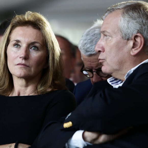 Cécilia Attias et Richard Attias - Université d'été du Medef, Jouy-en-Josas, le 31 aout 2016. © Stéphane Lemouton/Bestimage