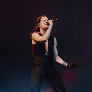 Christine and the Queens en concert à Rock en Seine 2023 le 25 août 2023. © Alexandre Fumeron / Afterdepth / Bestimage