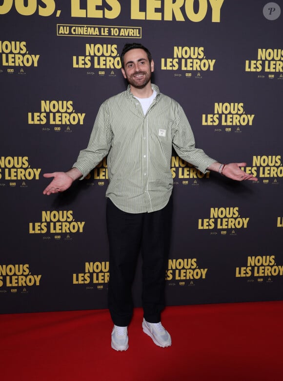 Va-t-il se laisser convaincre ?
Camille Combal - Avant-première du film "Nous les Leroy" au cinéma UGC Normandie sur les Champs-Elysées à Paris. Le 3 avril 2024 © Denis Guignebourg / Bestimage