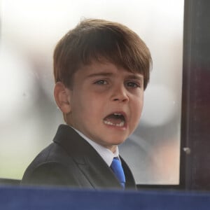 Le prince Louis de Galles - Les membres de la famille royale britannique lors de la parade Trooping the Color à Londres, Royaume Uni, le 15 juin 2024. © Julien Burton/Bestimage 