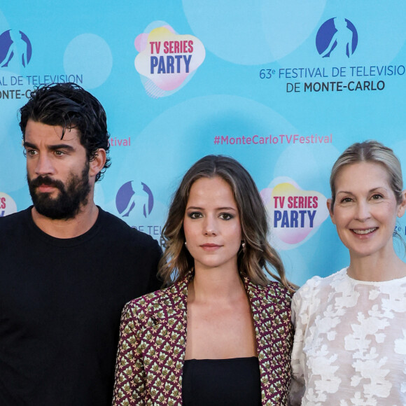 Kelly Rutherford pour la soirée du 1000ème épisode de "NCIS" autour d'un gateau au Neptune lors de la 63ème édition du Festival de television de Monte-Carlo, Monaco, le 15 juin 2024. © Denis Guignebourg/BestImage 