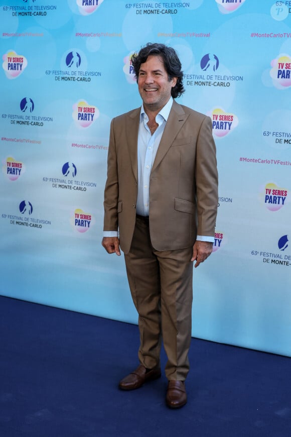 Matthew Labyorteaux (Little House on the prairie) pour la soirée du 1000ème épisode de "NCIS" autour d'un gateau au Neptune lors de la 63ème édition du Festival de television de Monte-Carlo, Monaco, le 15 juin 2024. © Denis Guignebourg/BestImage 