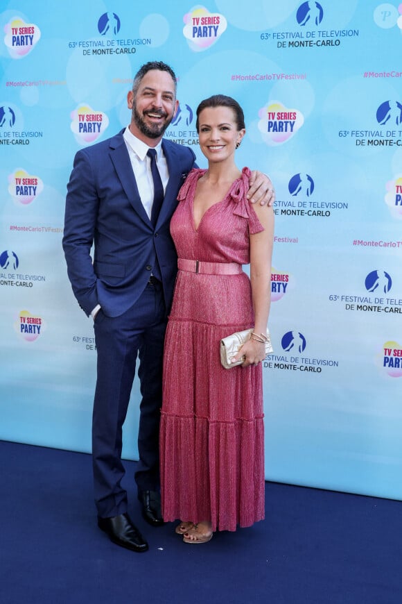 Melissa Claire Egan (Les feux de l'amour) pour la soirée du 1000ème épisode de "NCIS" autour d'un gateau au Neptune lors de la 63ème édition du Festival de television de Monte-Carlo, Monaco, le 15 juin 2024. © Denis Guignebourg/BestImage