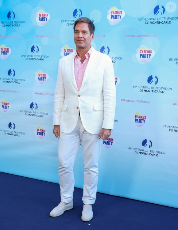 Michael Weatherly (NCIS) pour la soirée du 1000ème épisode de "NCIS" autour d'un gateau au Neptune lors de la 63ème édition du Festival de television de Monte-Carlo, Monaco, le 15 juin 2024. © Denis Guignebourg/BestImage 