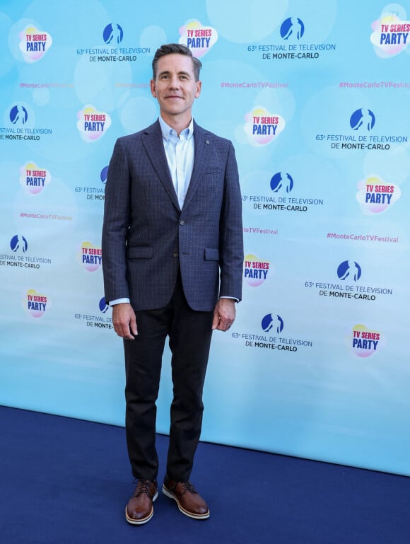 Brian Dietzen (NCIS) pour la soirée du 1000ème épisode de "NCIS" autour d'un gateau au Neptune lors de la 63ème édition du Festival de television de Monte-Carlo, Monaco, le 15 juin 2024. © Denis Guignebourg/BestImage 