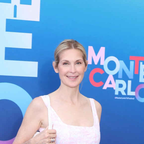 Kelly Rutherford au photocall de "Escort Boys" lors de la 63ème édition du Festival de television de Monte-Carlo, Monaco, le 16 juin 2024. © Denis Guignebourg/Bestimage 