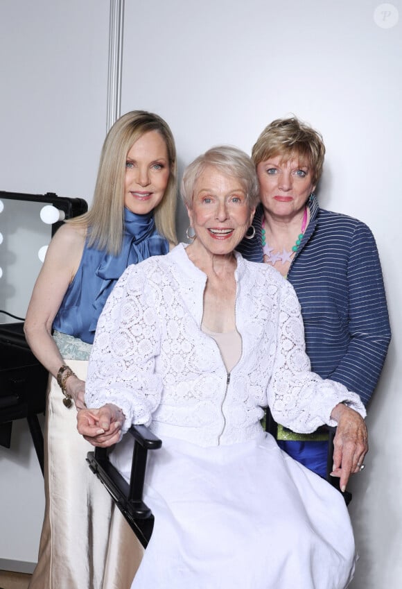 Exclusif - Melissa Sue Anderson, Karen Grassle et Alison Arngrim - Le casting de "La petite maison dans la prairie" de la 63ème édition du Festival de television de Monte-Carlo, Monaco; le 14 juin 2024. © Denis Guignebourg/Bestimage 