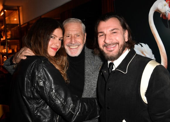 Exclusif - Isabelle Funaro, Michaël Youn, Jean-Claude Darmon - Cocktail de l'équipe du film "BDE" de M. Youn à Paris le 20 février 2023. © Veeren/Bestimage 