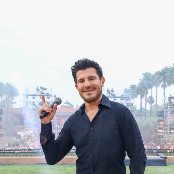 Exclusif - Vincent Niclo - Rendez-vous - Enregistrement de l'émission "La fête de la chanson à l'orientale" à Marrakech diffusée le 14 juin sur France 3. Le 6 juin 2023 © Philippe Doignon-Tiziano Da Silva / Bestimage