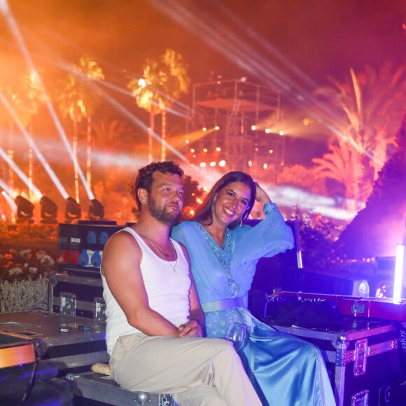 Exclusif - Claudio Capeo et Farrah El-Dibany - Backstage de l'enregistrement de l'émission "La fête de la chanson à l'orientale" à Marrakech diffusée le 14 juin sur France 3. . Le 6 juin 2023 © Philippe Doignon-Tiziano Da Silva/ Bestimage