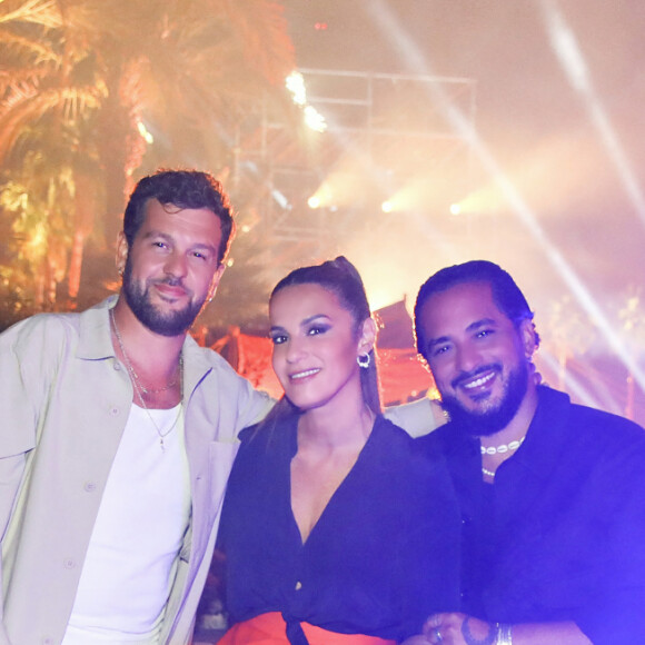 Exclusif - Claudio Capeo, Elisa Tovati, Slimane - Backstage de l'enregistrement de l'émission "La fête de la chanson à l'orientale" à Marrakech diffusée le 14 juin sur France 3. . Le 6 juin 2023 © Philippe Doignon / Bestimage