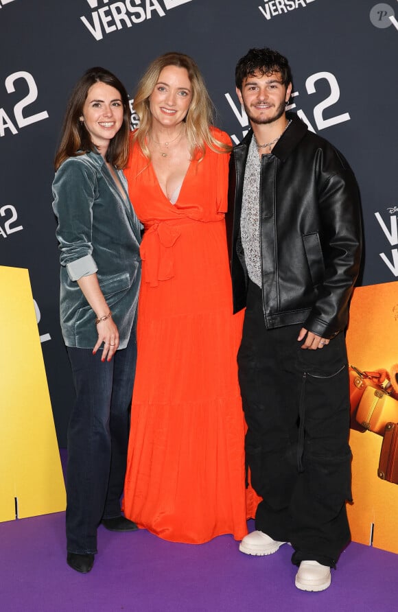 Clémence Lassalas, Dorothée Pousséo et Adrien Gabeulet aka Adher - Avant-première du film "Vice-versa 2" au cinéma Le Grand Rex à Paris le 16 juin 2024. © Coadic Guirec/Bestimage